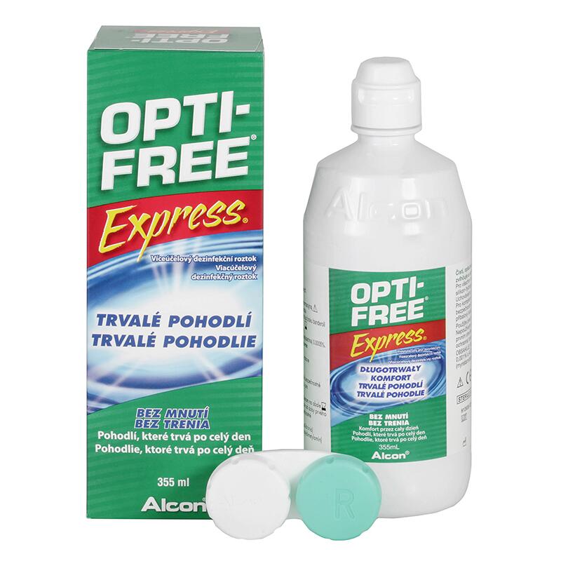 OPTI-FREE EXPRES Roztok na šošovky, 355 ml