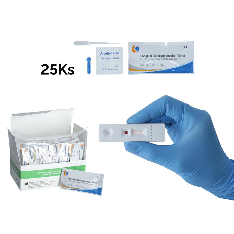 VÝPREDAJ Rýchlotest na PROTILÁTKY po očkovaní a prekonaní COVID-19, 25 ks balenie