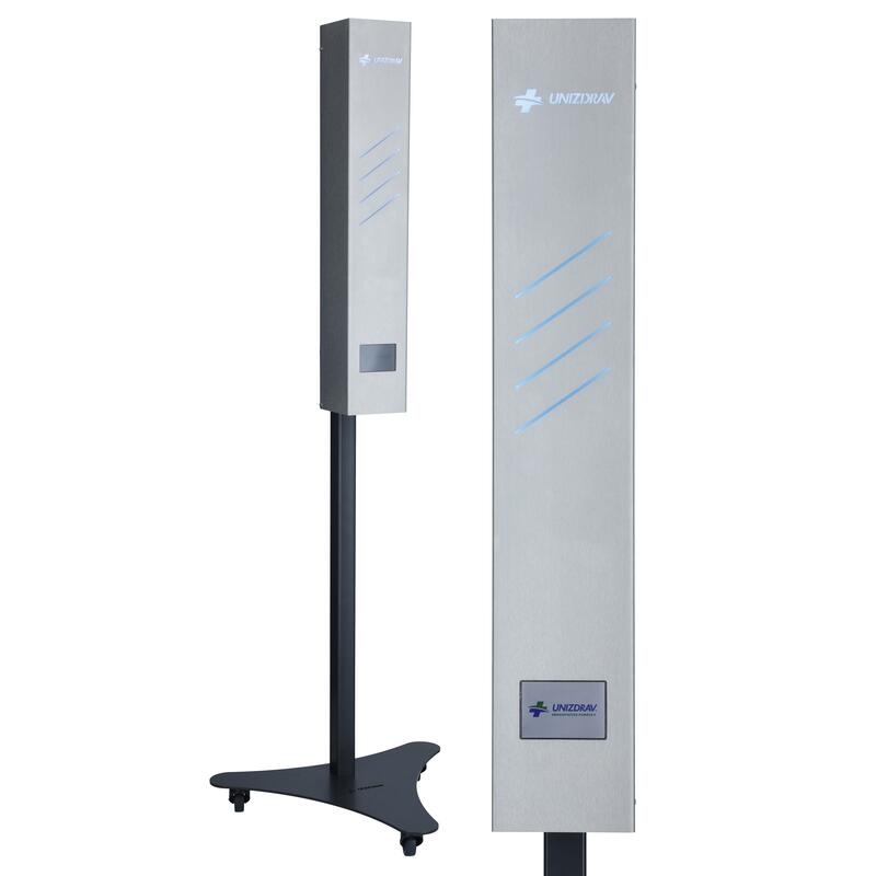 Germicídny žiarič UNIZDRAV s displejom uzavretý mobilný