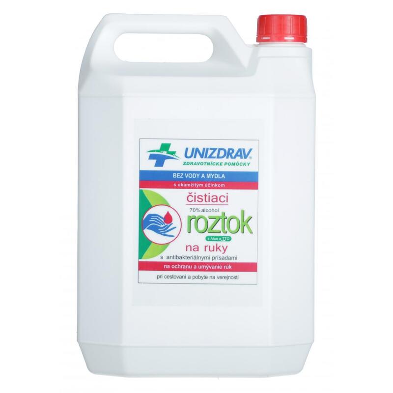Dezinfekčný roztok na ruky čistiaci, 5 l