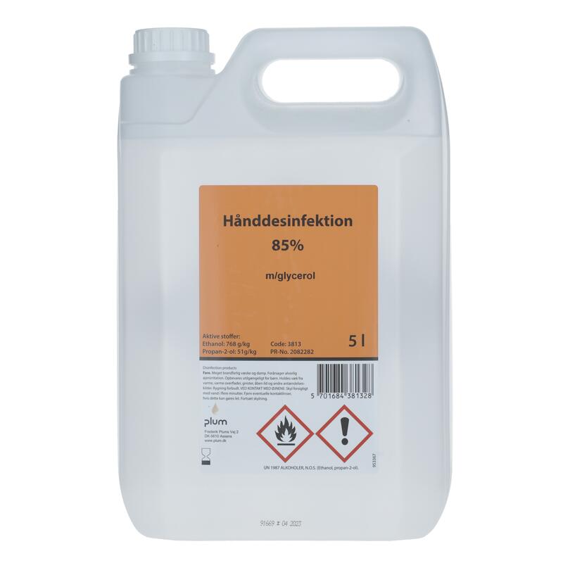 Tekutá dezinfekcia na ruky Plum, 5 l