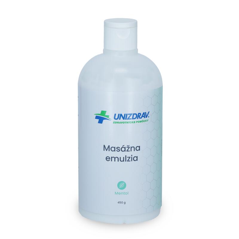 Masážna emulzia UNIZDRAV Mentol, 450 g