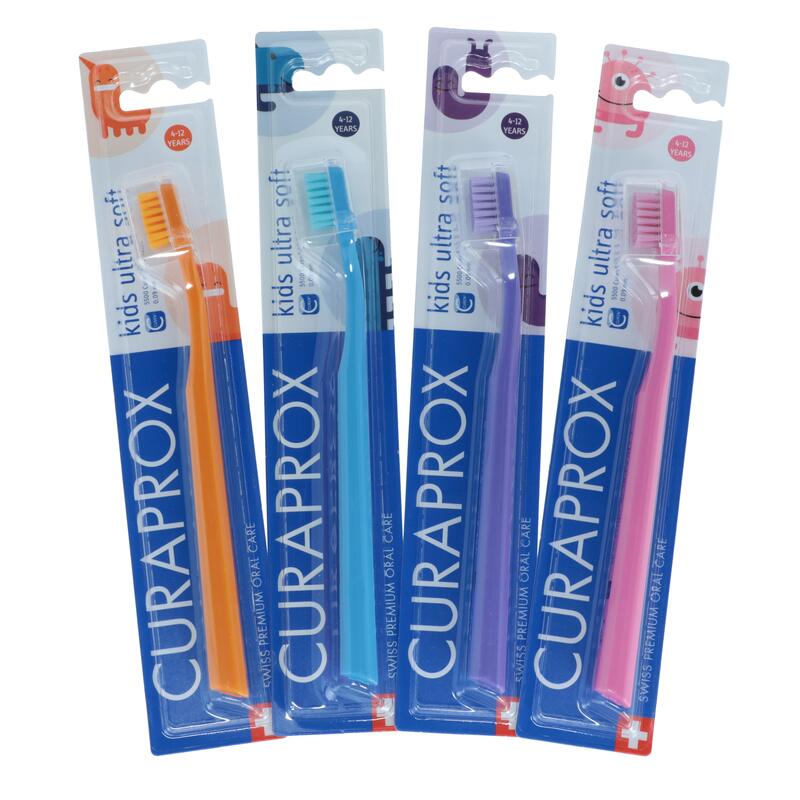 Detská zubná kefka CURAPROX Kids, 4 – 12 rokov