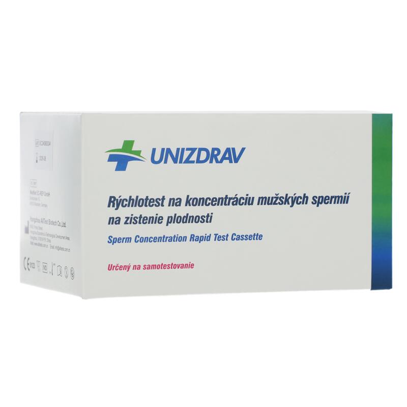 Rýchlotest na koncentráciu mužských spermií na zistenie plodnosti