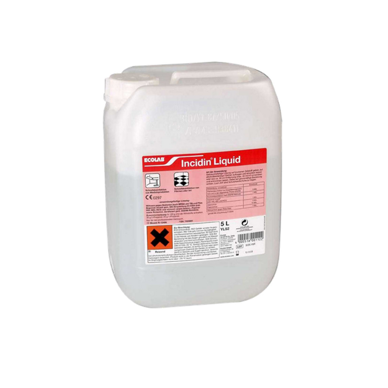 Incidin Liquid rýchla dezinfekcia plôch, 5 l