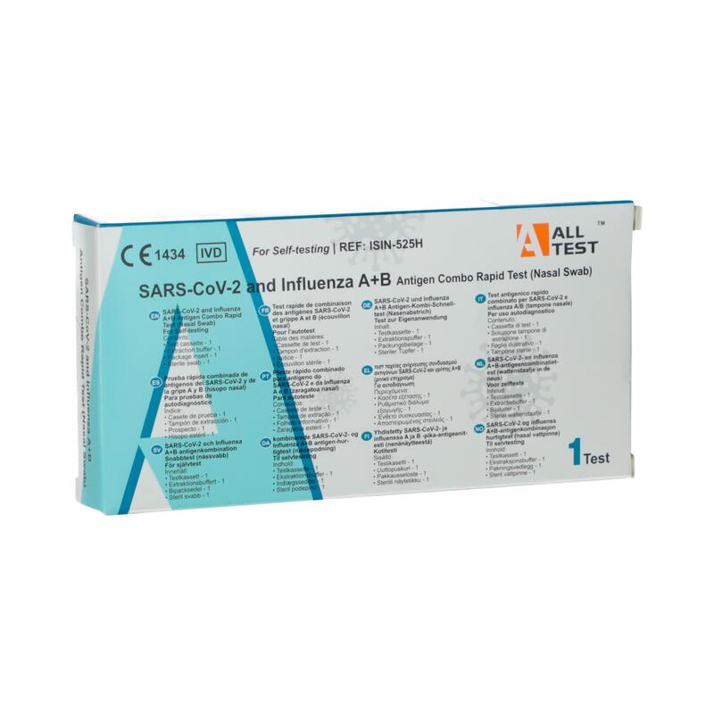 SARS-CoV-2 a Chrípka A+ B kombinovaný test, 1ks