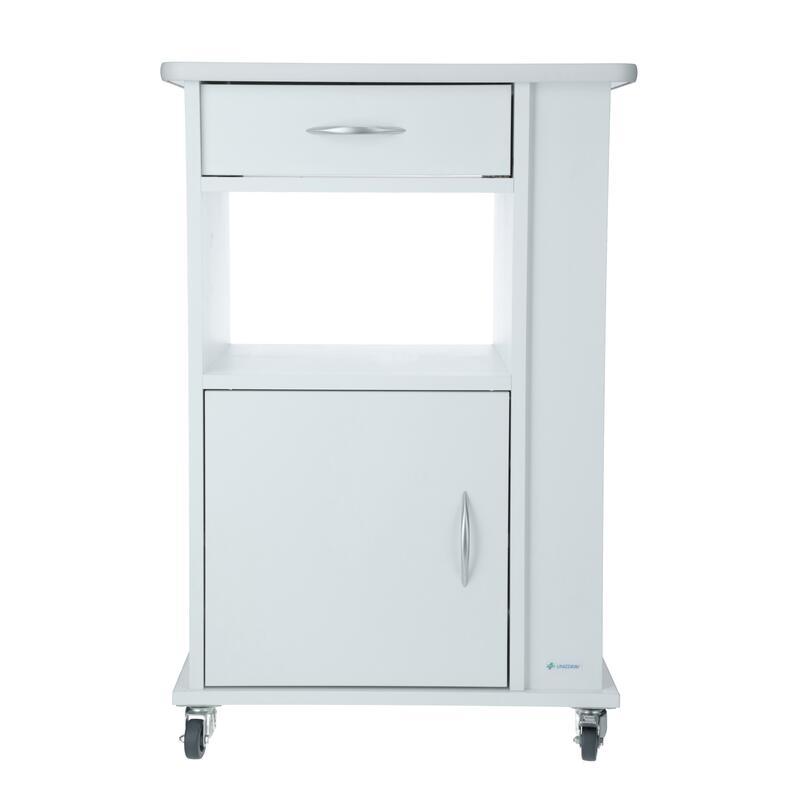 Nočný stolík UNIZDRAV, biely