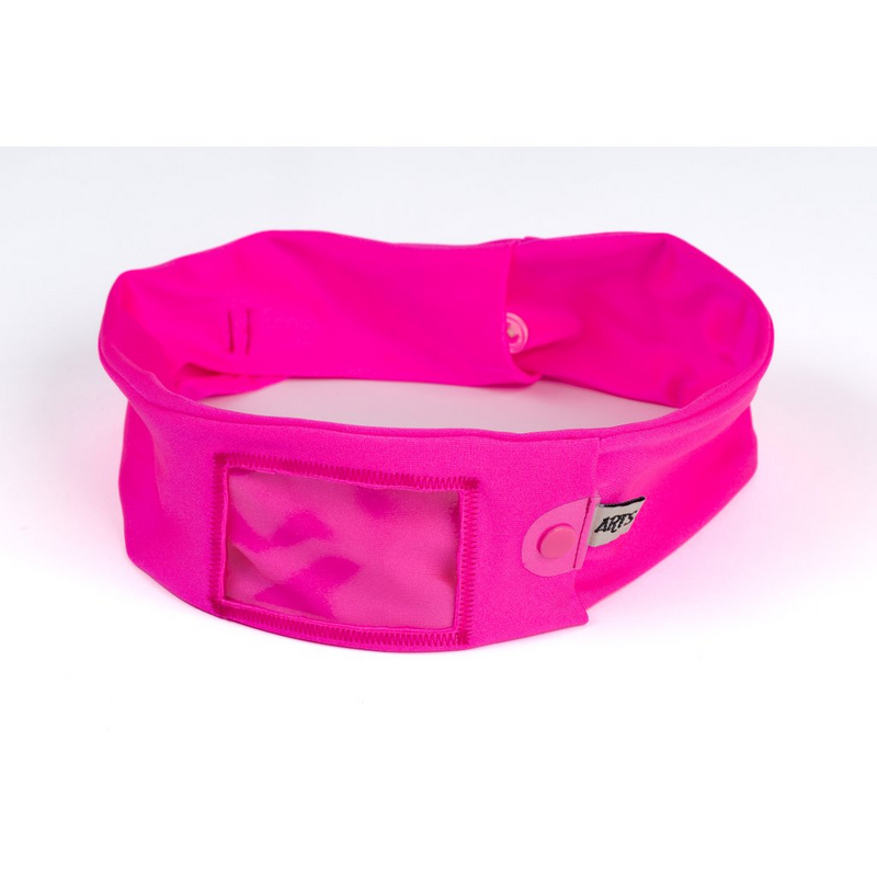 Dia pás na inzulínovú pumpu s okienkom, tmavoružový