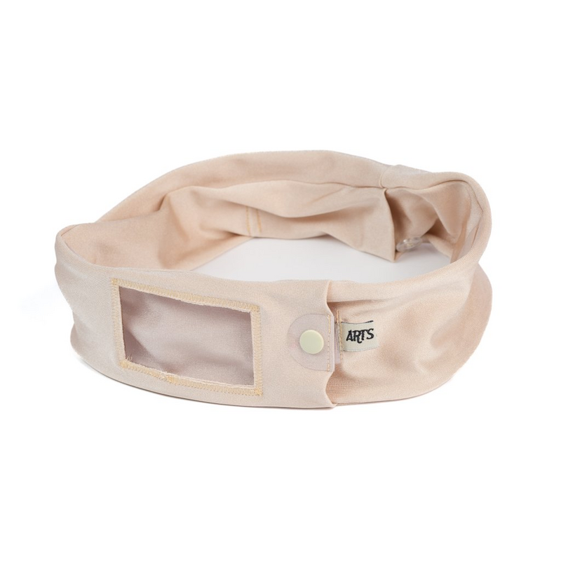 Dia pás na inzulínovú pumpu s okienkom, béžový