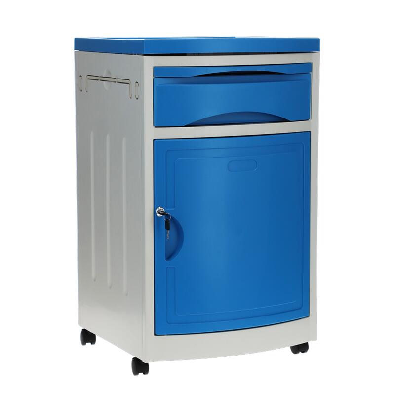 Nočný stolík MEDIK plast, modrý