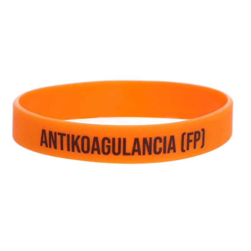 Silikónový náramok záchrany – Antikoagulanciá (FP)