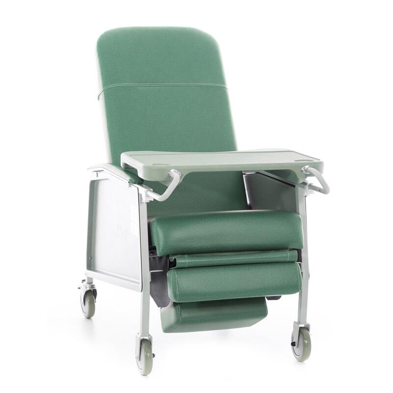 Seniorské kreslo, zelené