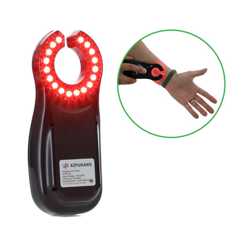 Detektor žíl – transluminátor