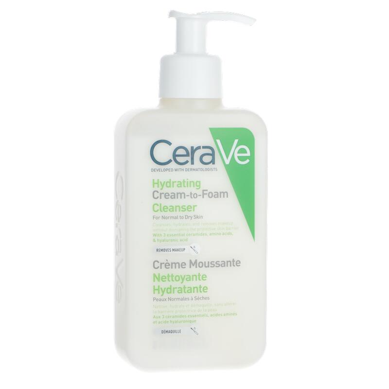 CeraVe Hydratačný čistiaci penivý krém na tvár, 236 ml