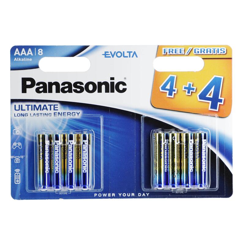 Batéria Panasonic Evolta AAA, 8ks