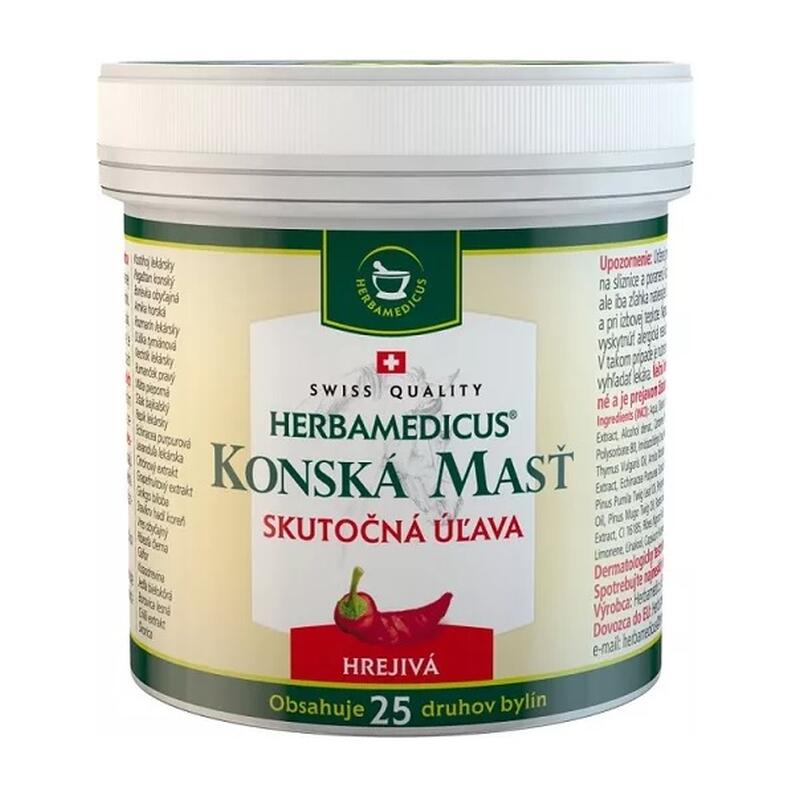 SwissMedicus Hrejivá konská masť, 250 ml