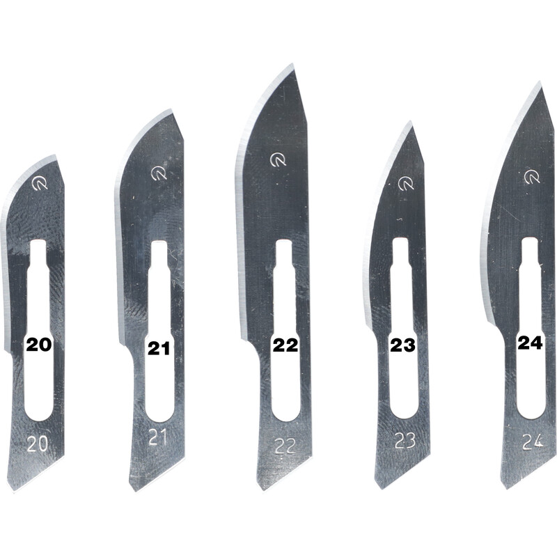 Čepieľky ku skalpelu č. 4