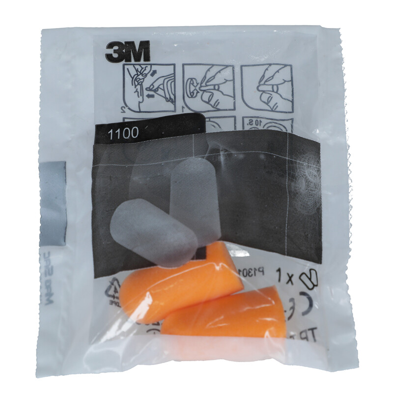 Chrániče sluchu z PVC peny, 2ks