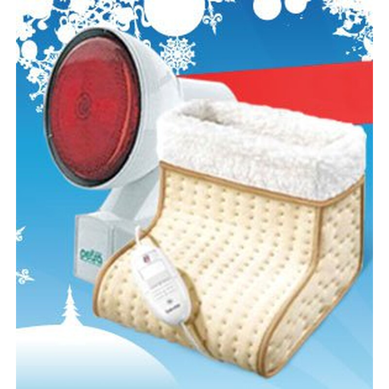 Vyhrievacia papuča + infralampa