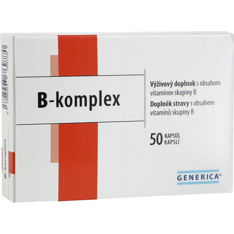 GENERICA B-komplex 50 kapsúl