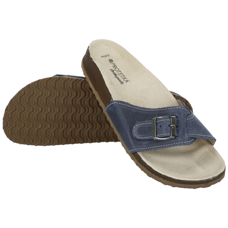 Zdravotná ortopedická obuv – typ 04 modrá