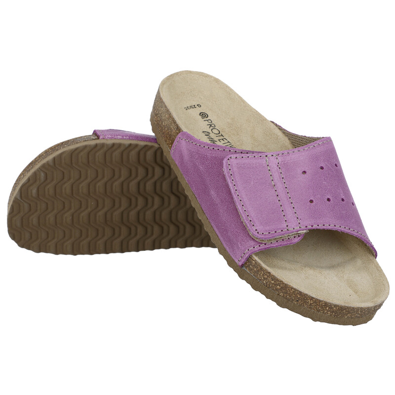 Zdravotná ortopedická obuv  - typ 56 fialová