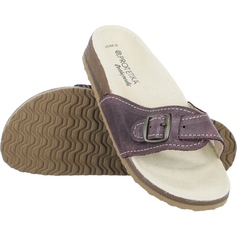 Zdravotná ortopedická obuv  - typ 04 fialová