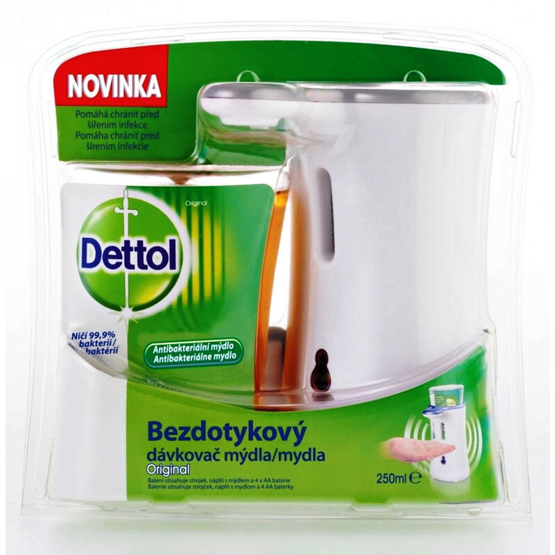 Bezdotykový dávkovač mydla - DETTOL
