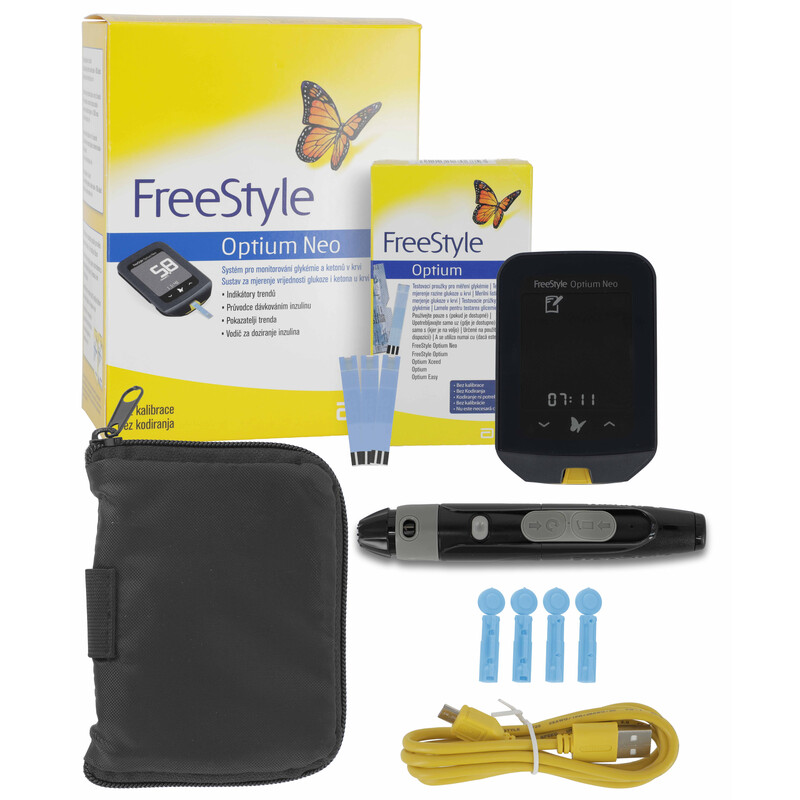 Glukomer - FreeStyle Optium Neo