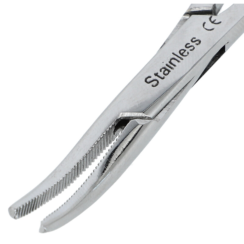 Mosquito svorka na cievy zahnutá, 10,5 - 12,5 cm