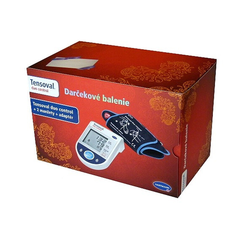 Tlakomer Tensoval duo control + adaptér + 2 manžety