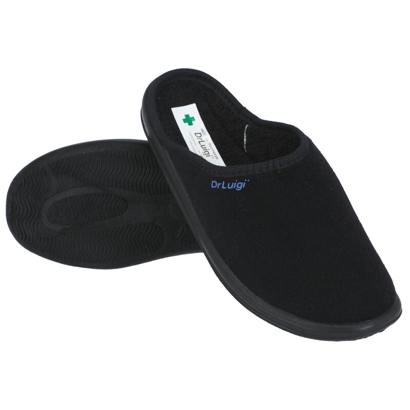 Domáca obuv DrLuigi - čierna