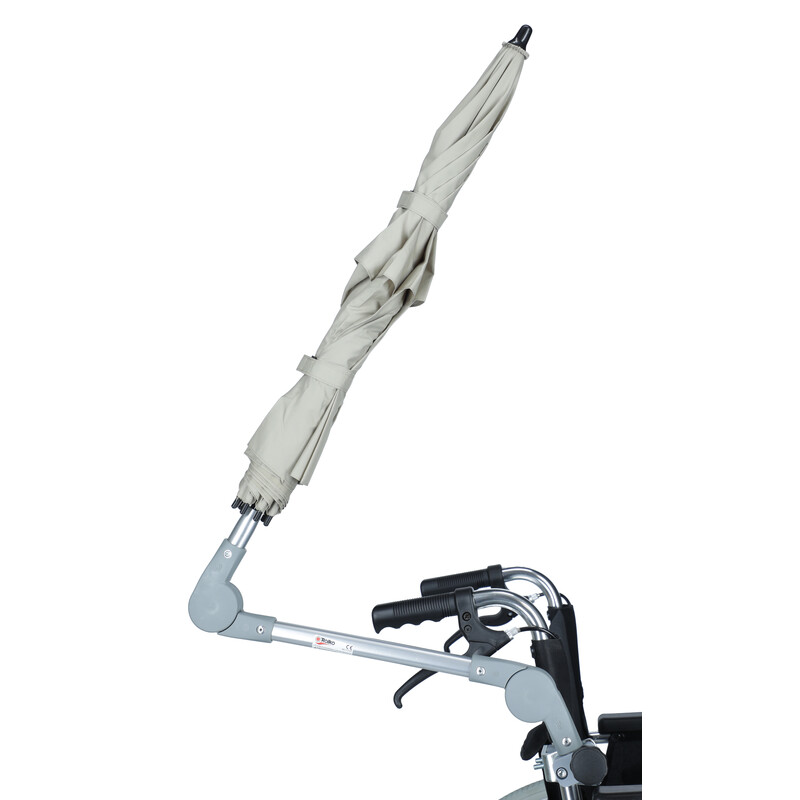 Dáždnik k vozíku, sivý