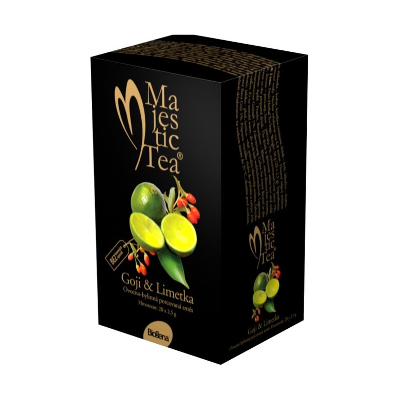 Biogena Majestic Tea Goji a Limetka 20 x 2,5 g