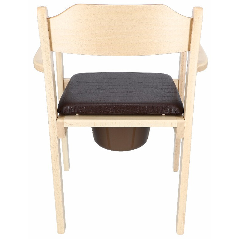 Drevené WC kreslo Astra