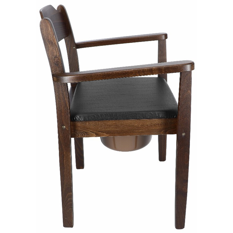 Drevené WC kreslo Astra