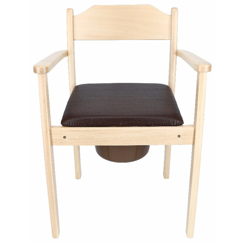 Drevené WC kreslo Astra