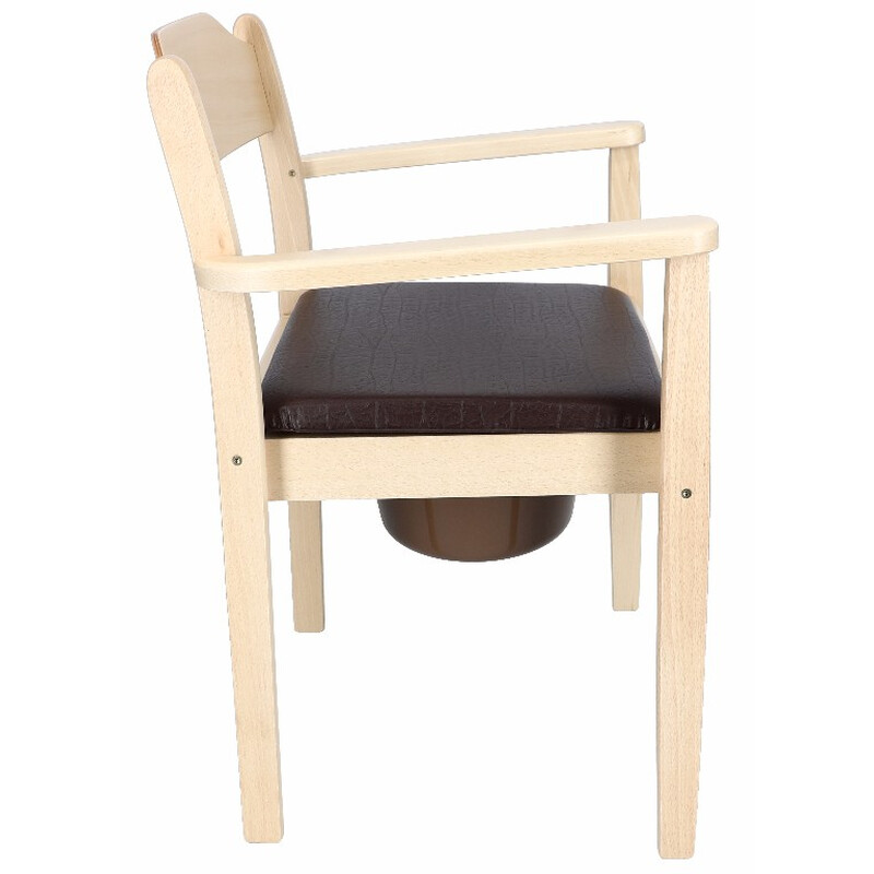 Drevené WC kreslo Astra