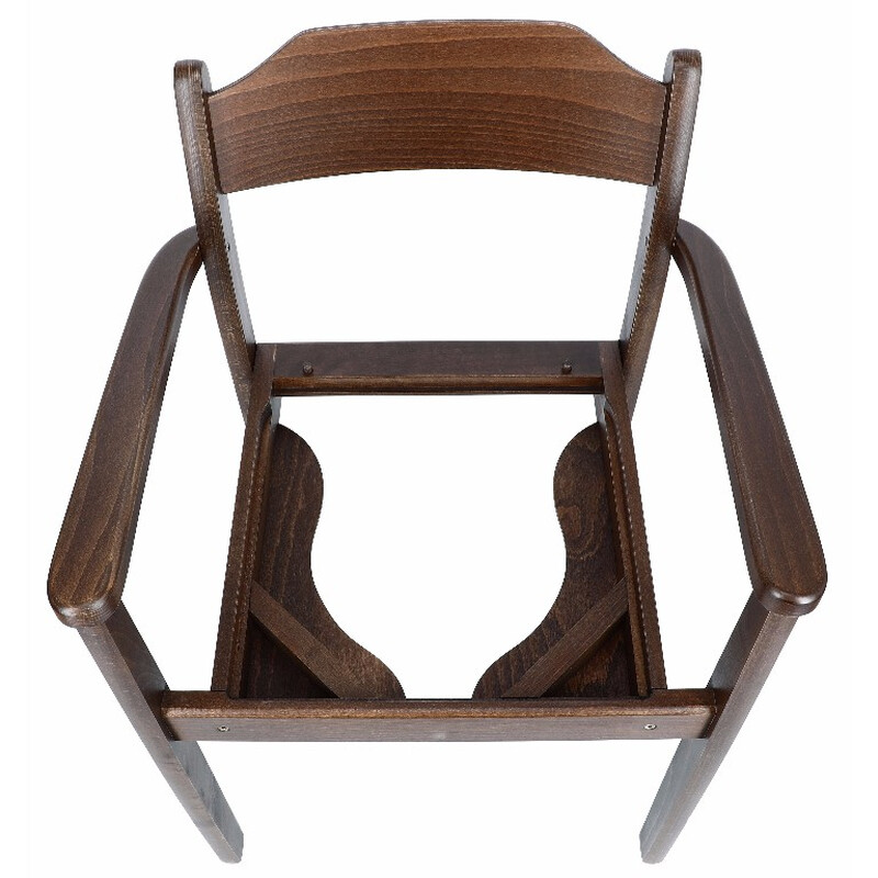 Drevené WC kreslo Astra