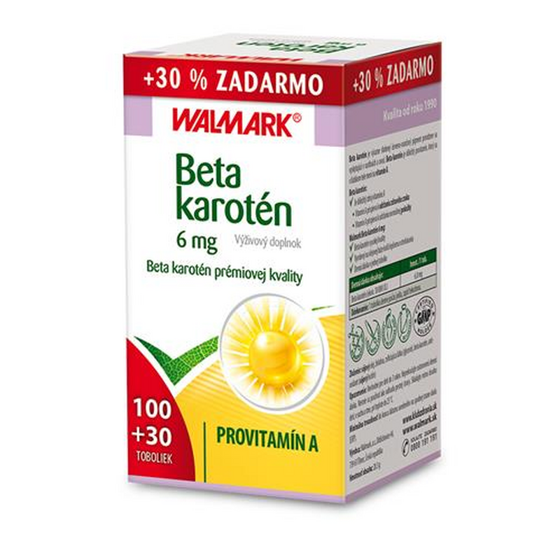 Walmark Beta karotén 130 tabliet