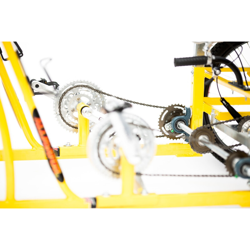 Špeciálny rehabilitačný bicykel pre dvoch