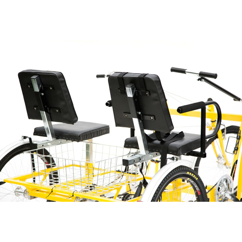 Špeciálny rehabilitačný bicykel pre dvoch