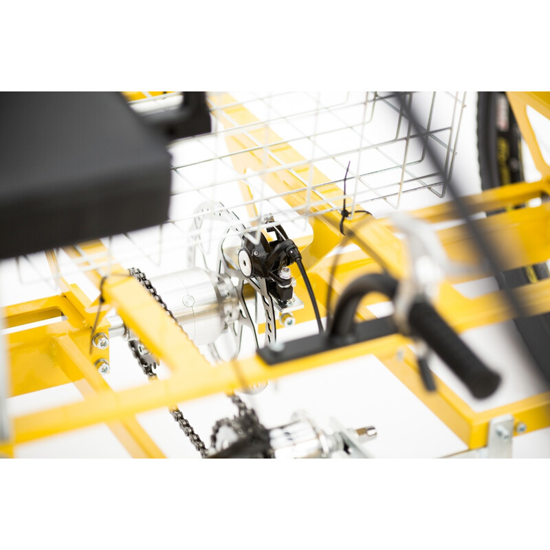 Špeciálny rehabilitačný bicykel pre dvoch