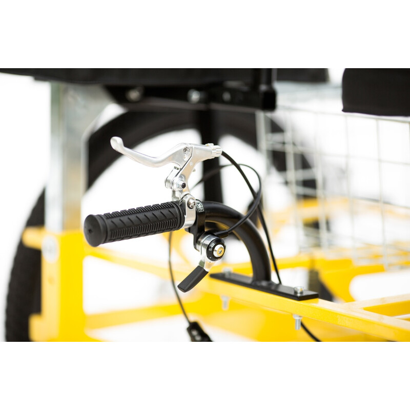 Špeciálny rehabilitačný bicykel pre dvoch