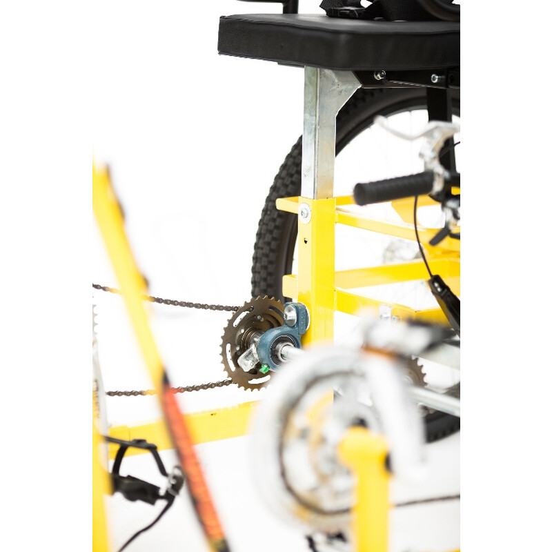 Špeciálny rehabilitačný bicykel pre dvoch