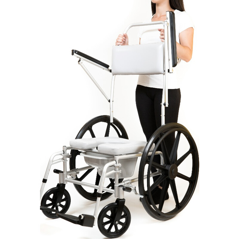 Sprchovací invalidný vozík