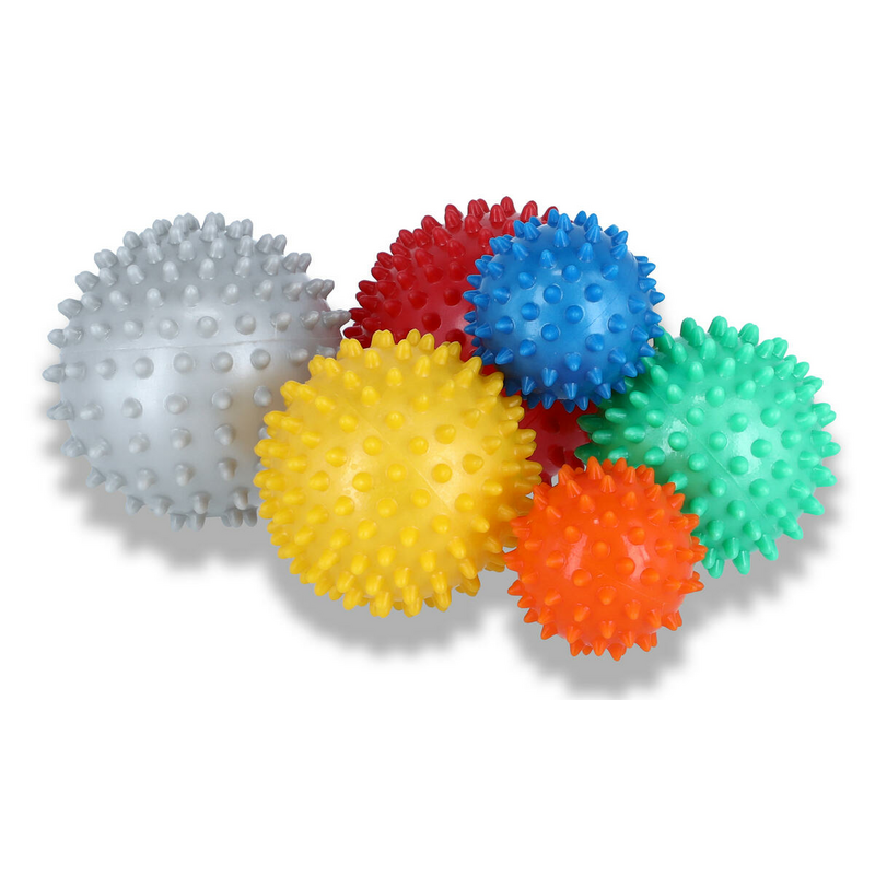 Masážny ježko, oranžový 5 cm