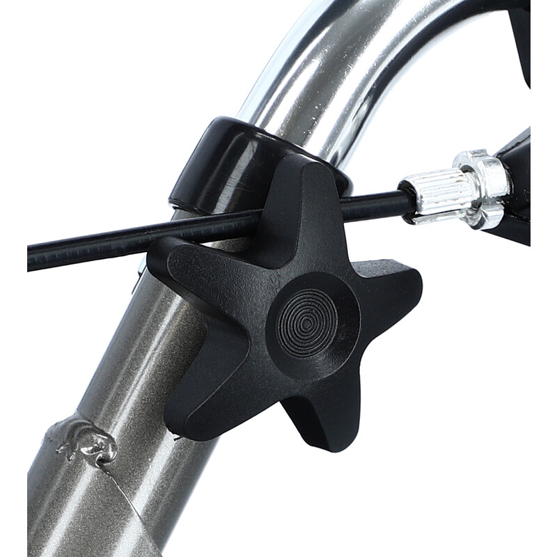 Štvorkolesové chodítko odľahčené, sivé