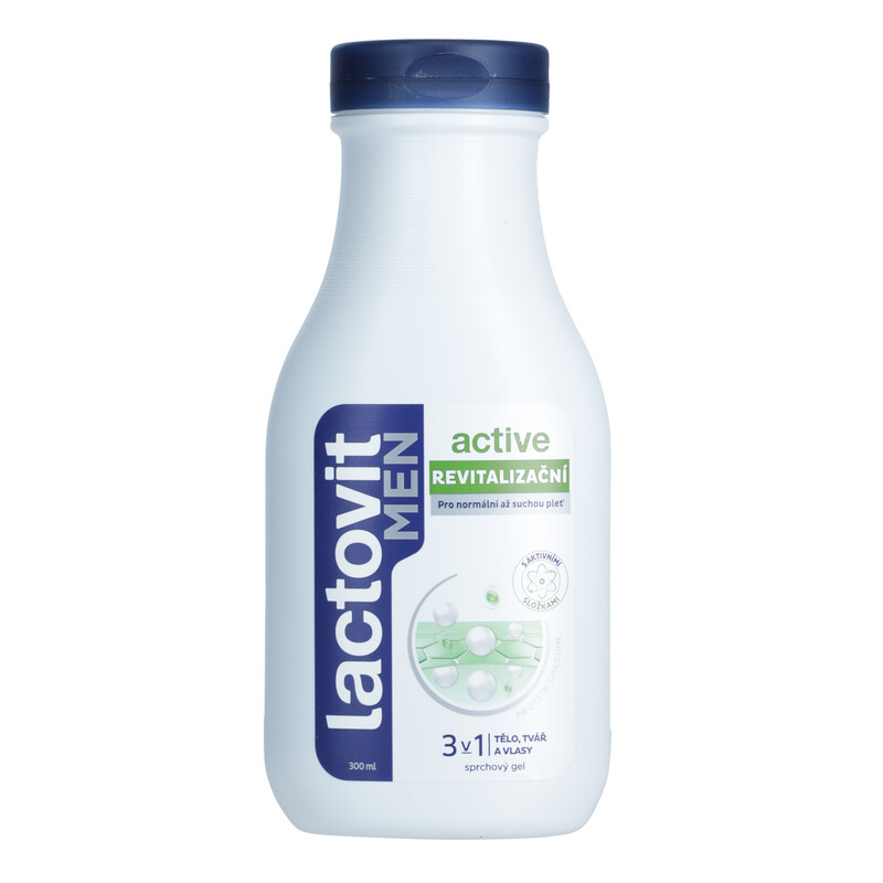Sprchový gél Lactovit men Active