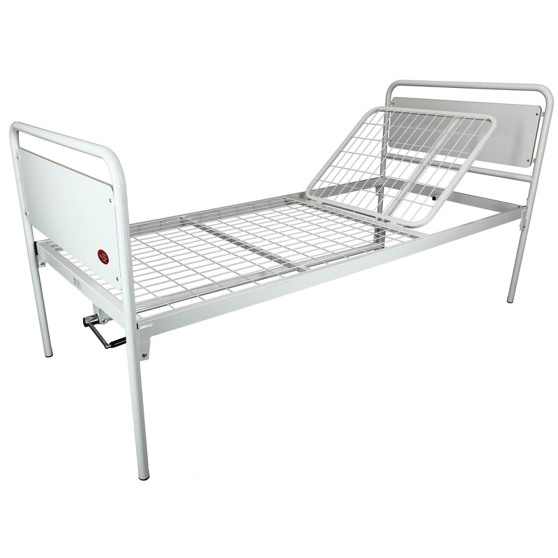 Polohovacia posteľ mechanická - dvojdielna
